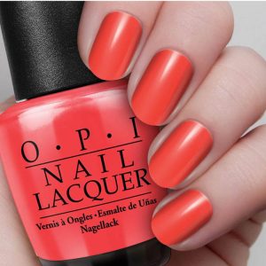 Pose de vernis simple O.P.I & Yumi