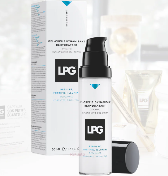 Gel crème dynamisant réhydratant